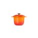 Cocotte Every in Geëmailleerd Gietijzer 18cm 2l Oranjerood 