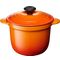 Cocotte Every in Geëmailleerd Gietijzer 18cm 2l Oranjerood 