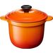 Cocotte Every in Geëmailleerd Gietijzer 18cm 2l Oranjerood 