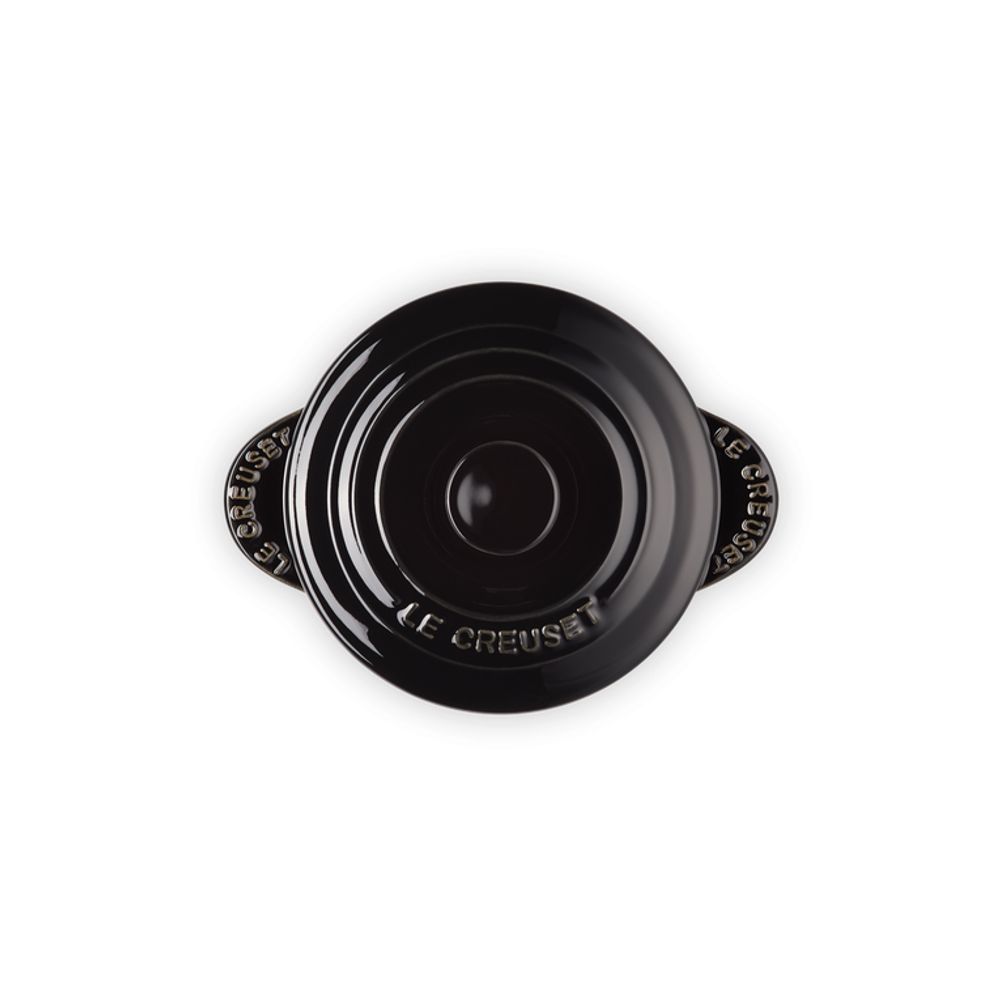 Le Creuset Ovenschotels Mini Cocotte Every in Aardewerk 13cm 0,45l Ebbenzwart