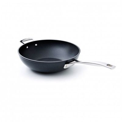 Wokpan met 4x Sterkere Anti-Aanbaklaag en Extra Handvat 30cm 4,7l  Le Creuset