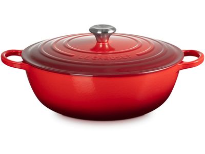 Marmite in Geëmailleerd Gietijzer 26cm 4,1l Kersenrood