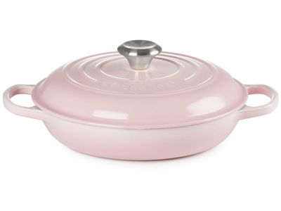 Campagnard in Geëmailleerd Gietijzer 26cm 2,2l Shell Pink