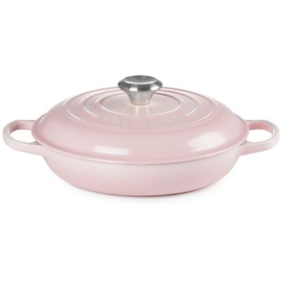 Campagnard in Geëmailleerd Gietijzer 26cm 2,2l Shell Pink  Le Creuset