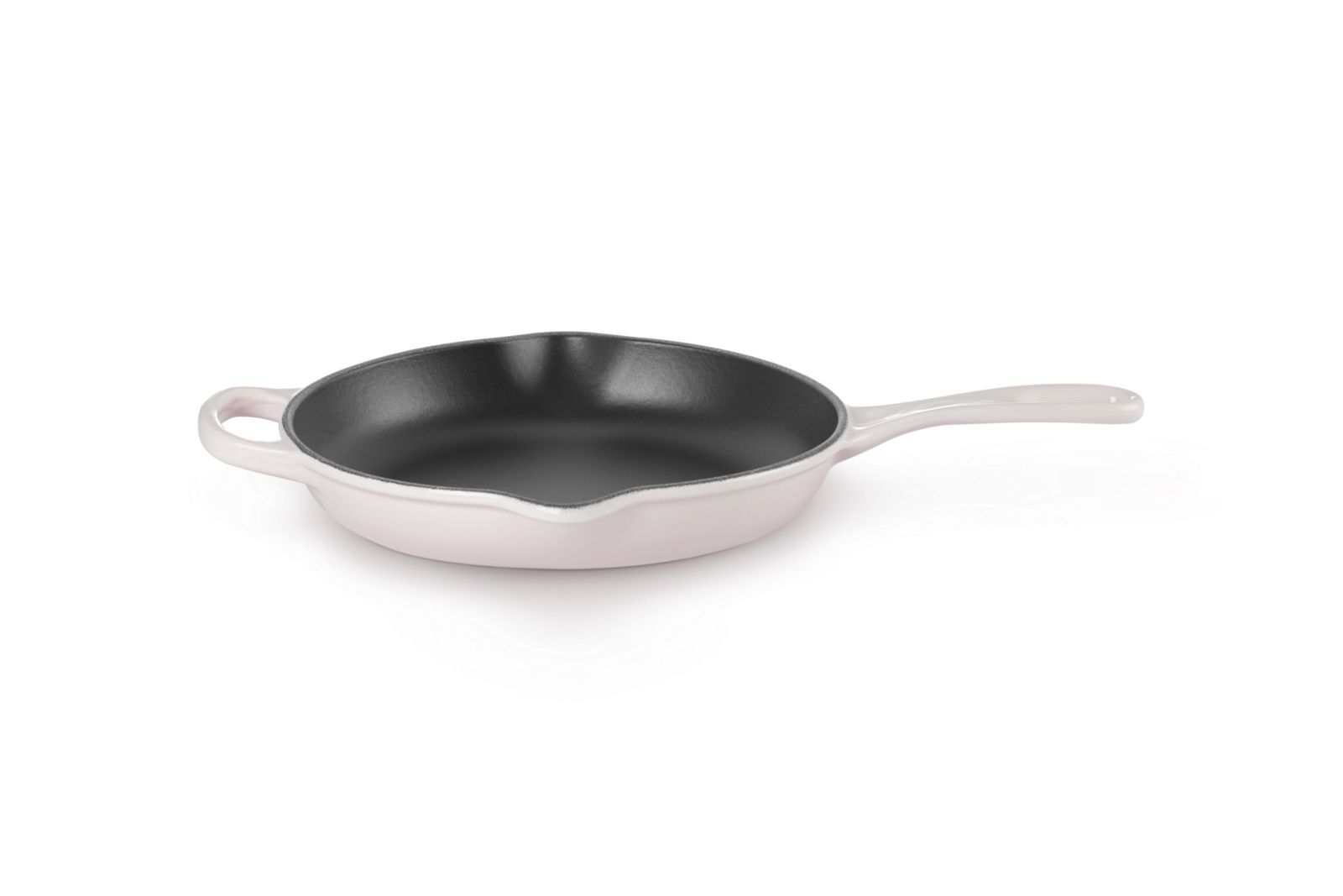 Signature Skillet Rond in Geëmailleerd Gietijzer 23cm Shell Pink