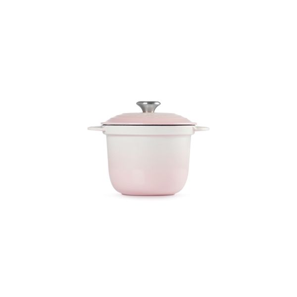 Cocotte Every in Geëmailleerd Gietijzer 18cm 2L Shell Pink  