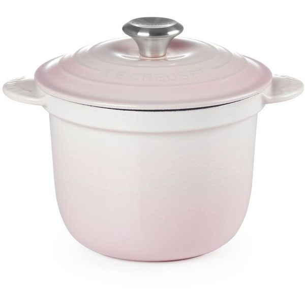 Cocotte Every in Geëmailleerd Gietijzer 18cm 2L Shell Pink  