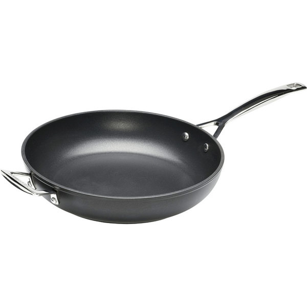 Le Creuset Sauteerpan met 4x Sterkere Anti-Aanbaklaag en Extra Handvat 26cm 2,75l Zwart