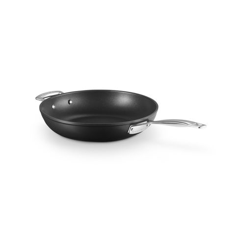 Sauteuse Anti-Adhérente Les Forgées avec Poignée d'Assistance 30cm 3,72l Noir  Le Creuset