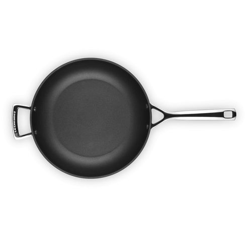 Sauteuse Anti-Adhérente Les Forgées avec Poignée d'Assistance 30cm 3,72l Noir  Le Creuset