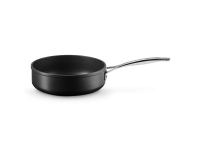 Sauteerpan met Rechte Rand met 4x Sterkere Anti-Aanbaklaag 24cm 3,3l Zwart