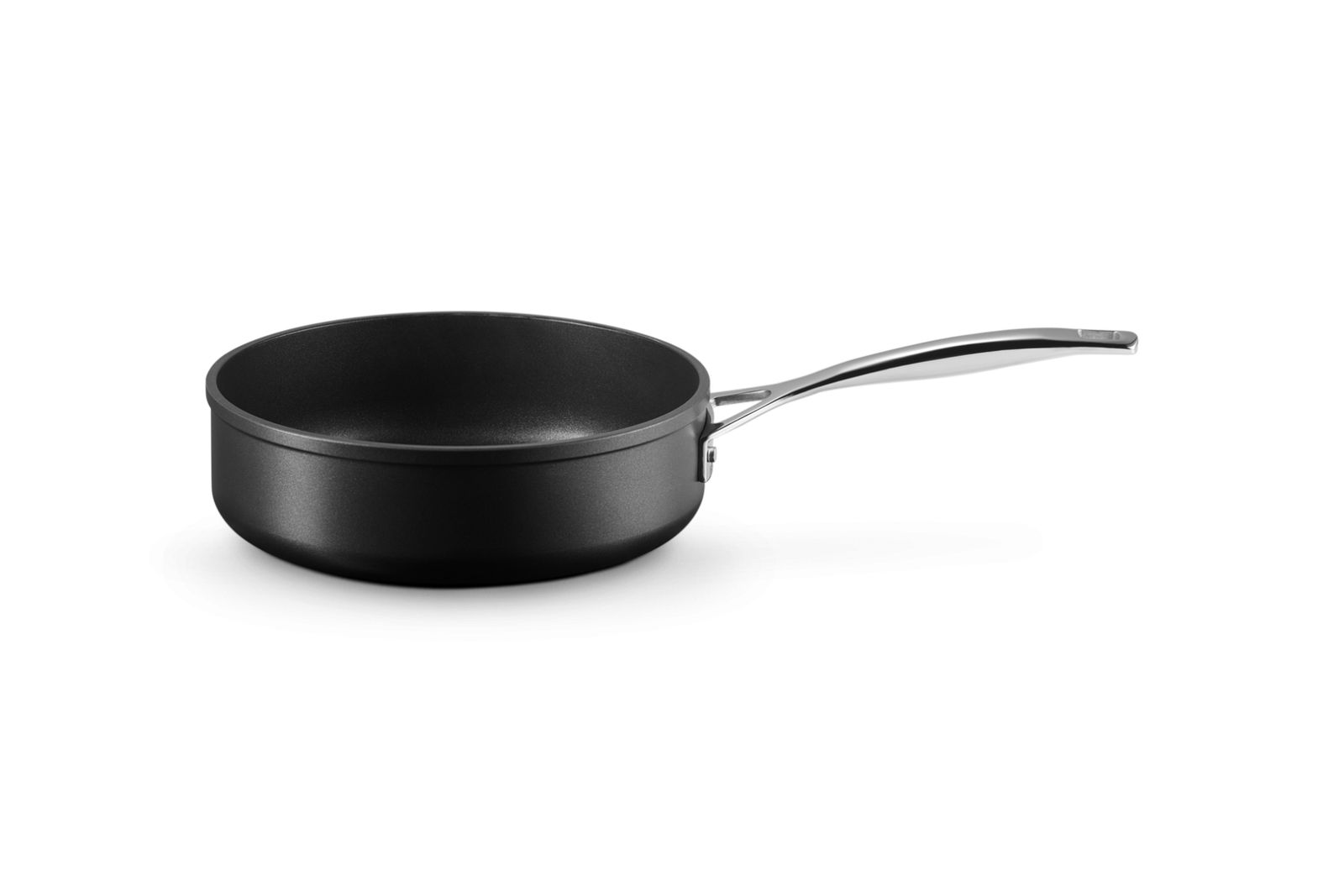 Sauteerpan met Rechte Rand met 4x Sterkere Anti-Aanbaklaag 24cm 3,3l Zwart