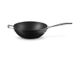 Wokpan met 4x Sterkere Anti-Aanbaklaag en Extra Handvat 26cm 3,4l Zwart