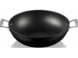 Wok met 4x Sterkere Anti-Aanbaklaag 32cm 6l Zwart