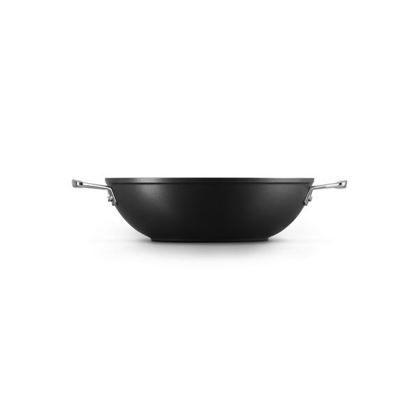 Wok met 4x Sterkere Anti-Aanbaklaag 28cm 3,9l Zwart 