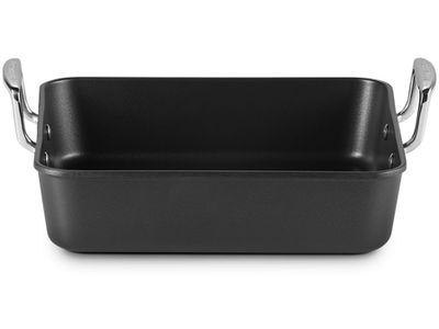 Vierkante Braadslede met 4x Sterkere Anti-Aanbaklaag 26cm 3,8l Zwart