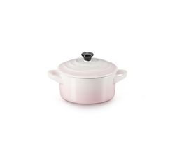 Mini Stoofpan in Aardewerk 10cm 0,25l Shell Pink   Le Creuset