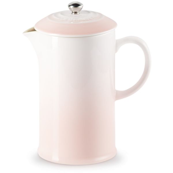 Koffiepot met Pers in Aardewerk 1l Shell Pink 