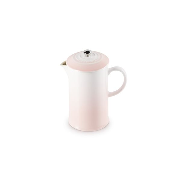 Koffiepot met Pers in Aardewerk 1l Shell Pink 