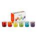 Espressotasjes Rainbow Set van 6 in Aardewerk 0,1l 