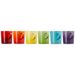 Le Creuset Theemokken Rainbow Set van 6 in Aardewerk 0,35l