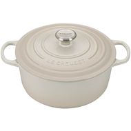 Cocotte Ronde en Fonte 26cm 5.3L Meringue 