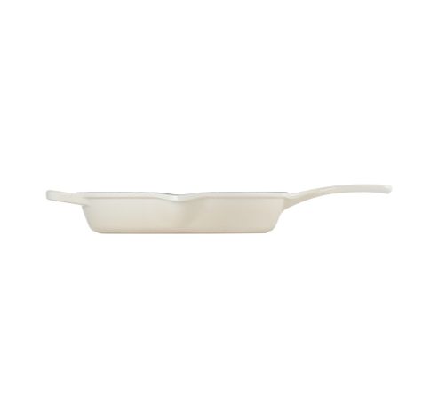 Skillet rond profond en fonte émaillée 26cm 2l Meringue  Le Creuset