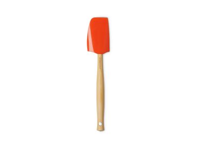 Silicone Premium Spatel Medium 28,5cm Oranjerood