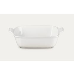 Le Creuset Plat carré 2,8l 23cm Meringue 