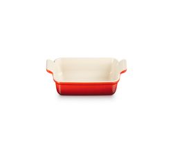 Ovenschaal Rechthoekig in Aardewerk 19cm 1,1l Kersenrood Le Creuset