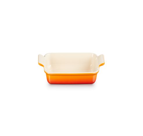  Ovenschaal Rechthoekig in Aardewerk 19cm 1,1l Oranje-rood  Le Creuset