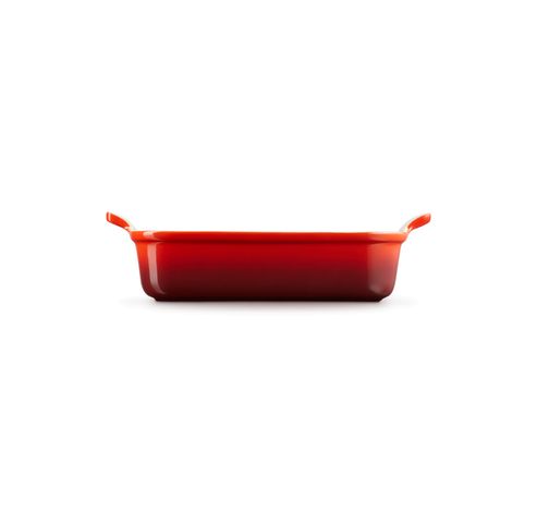 Plat rectangulaire Héritage en céramique 26cm 2,4l Cerise  Le Creuset