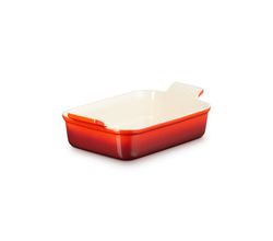  Ovenschaal Rechthoekig in Aardewerk 26cm 2,4l Oranje-rood Le Creuset