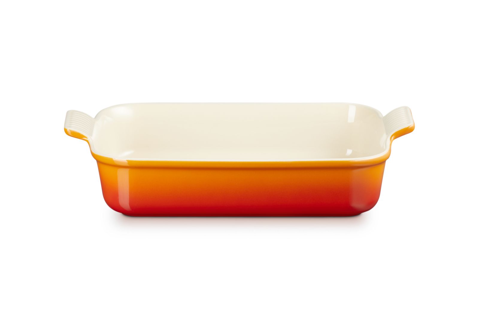 Ovenschaal Rechthoekig in Aardewerk 32cm 4l Oranjerood