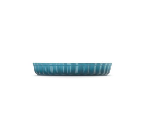 Taartvorm in Aardewerk 28cm 2L Deep Teal   Le Creuset