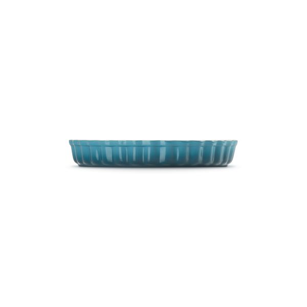 Taartvorm in Aardewerk 28cm 2L Deep Teal  