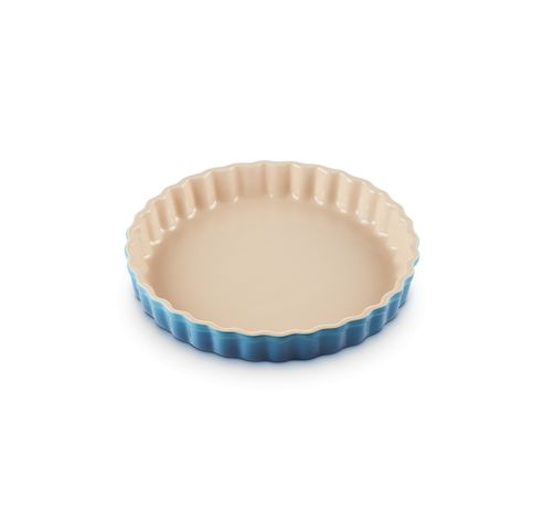 Moule à tarte en céramique 28cm 2L Bleu Caraïbes   Le Creuset