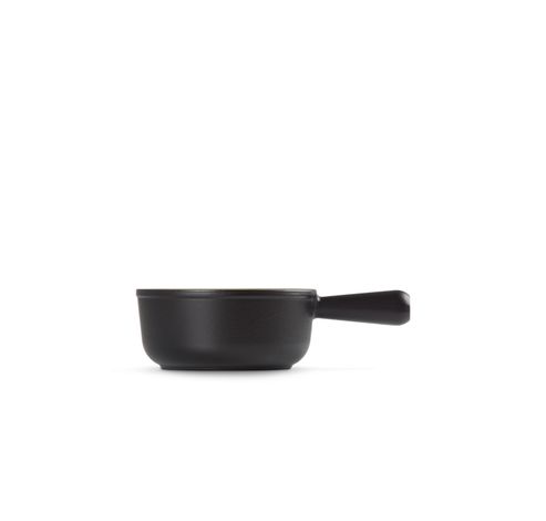 Caquelon en fonte émaillée 18cm 1,4l Noir Mat  Le Creuset