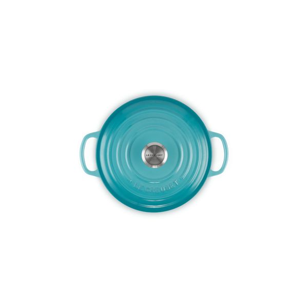 Le Creuset Gietijzeren Ronde cocotte 20cm 2,4l Caribbean Blue