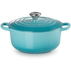 Le Creuset Cocotte ronde en fonte Caribbean Blue 2,4l 20cm 