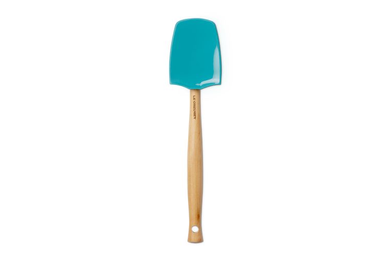 Silicone Premium Lepelspatel groot 28cm Caribbean Blue