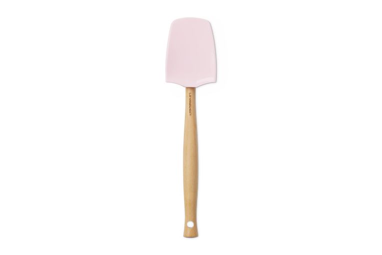 Silicone Premium Lepelspatel groot 28cm Shell Pink