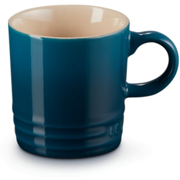 Espressotasje in Aardewerk 0,1l Deep Teal 