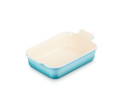 Ovenschaal Rechthoekig in Aardewerk 26cm 2,4l Caribbean Blue Le Creuset