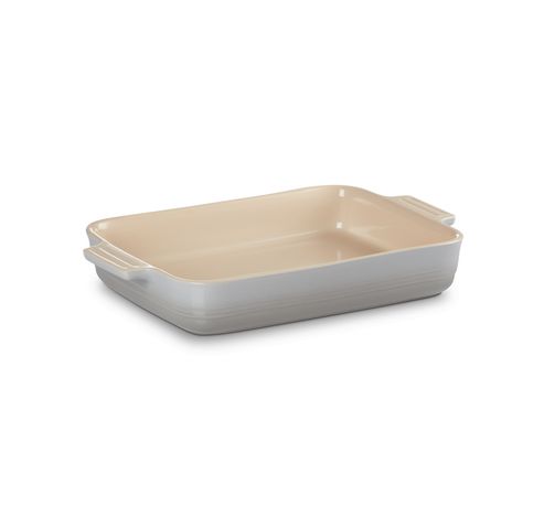 Plat rectangulaire Héritage en céramique 26cm 2,4l Mist Grey  Le Creuset