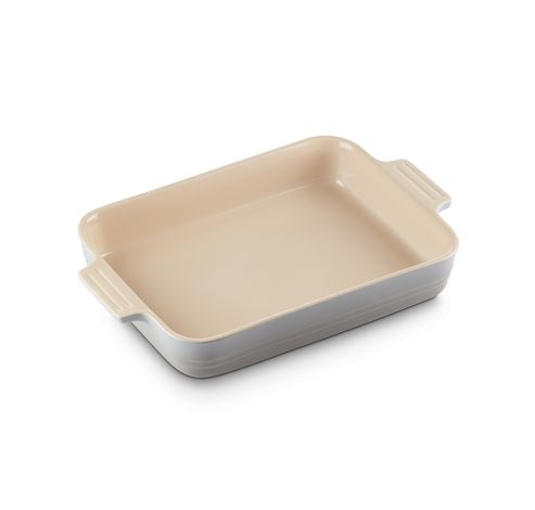 Plat rectangulaire Héritage en céramique 26cm 2,4l Mist Grey  Le Creuset