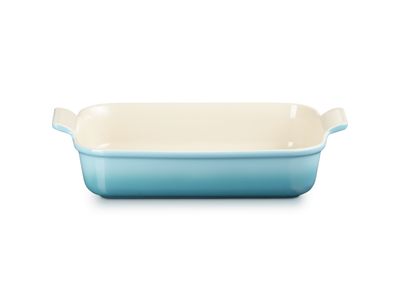 Ovenschaal Rechthoekig in Aardewerk 32cm 4l Caribbean Blue