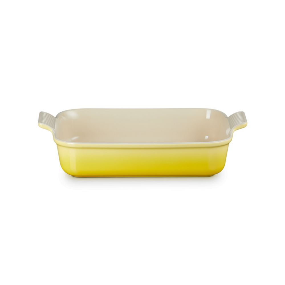 Le Creuset Ovenschotels Ovenschaal Rechthoekig in Aardewerk 32cm 4l Soleil