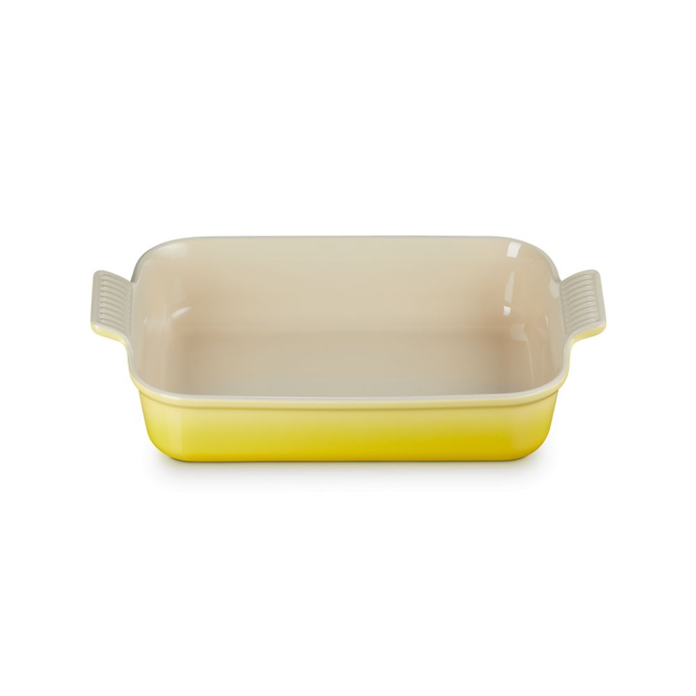 Le Creuset Ovenschotels Ovenschaal Rechthoekig in Aardewerk 32cm 4l Soleil