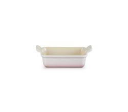 Ovenschaal Rechthoekig in Aardewerk 19cm 1,1l Shell Pink Le Creuset